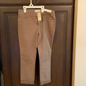 Loft Petite Skinny Crop Jeans
